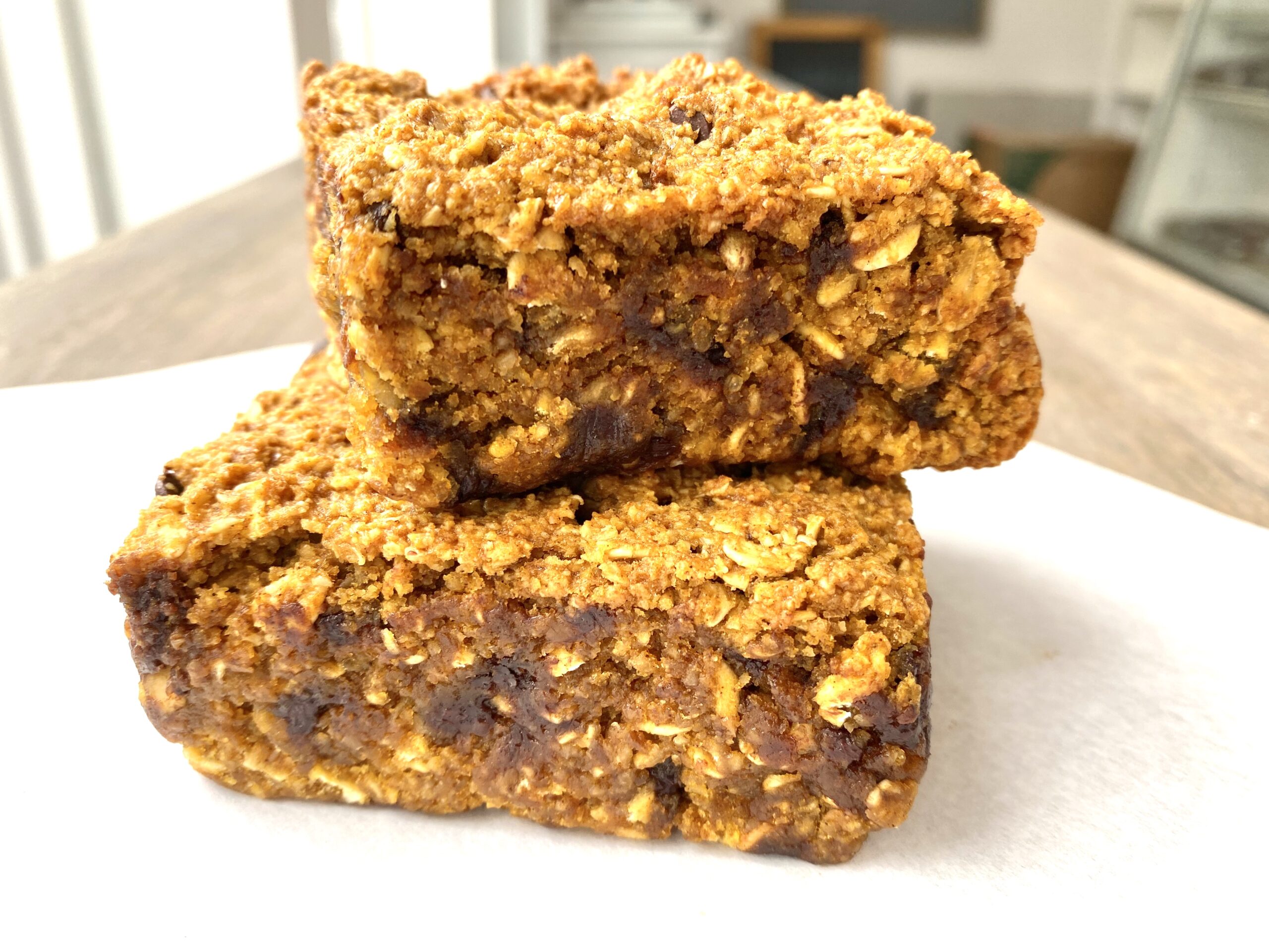 Chocolate Chip Oat Bar (made w/out gluten)