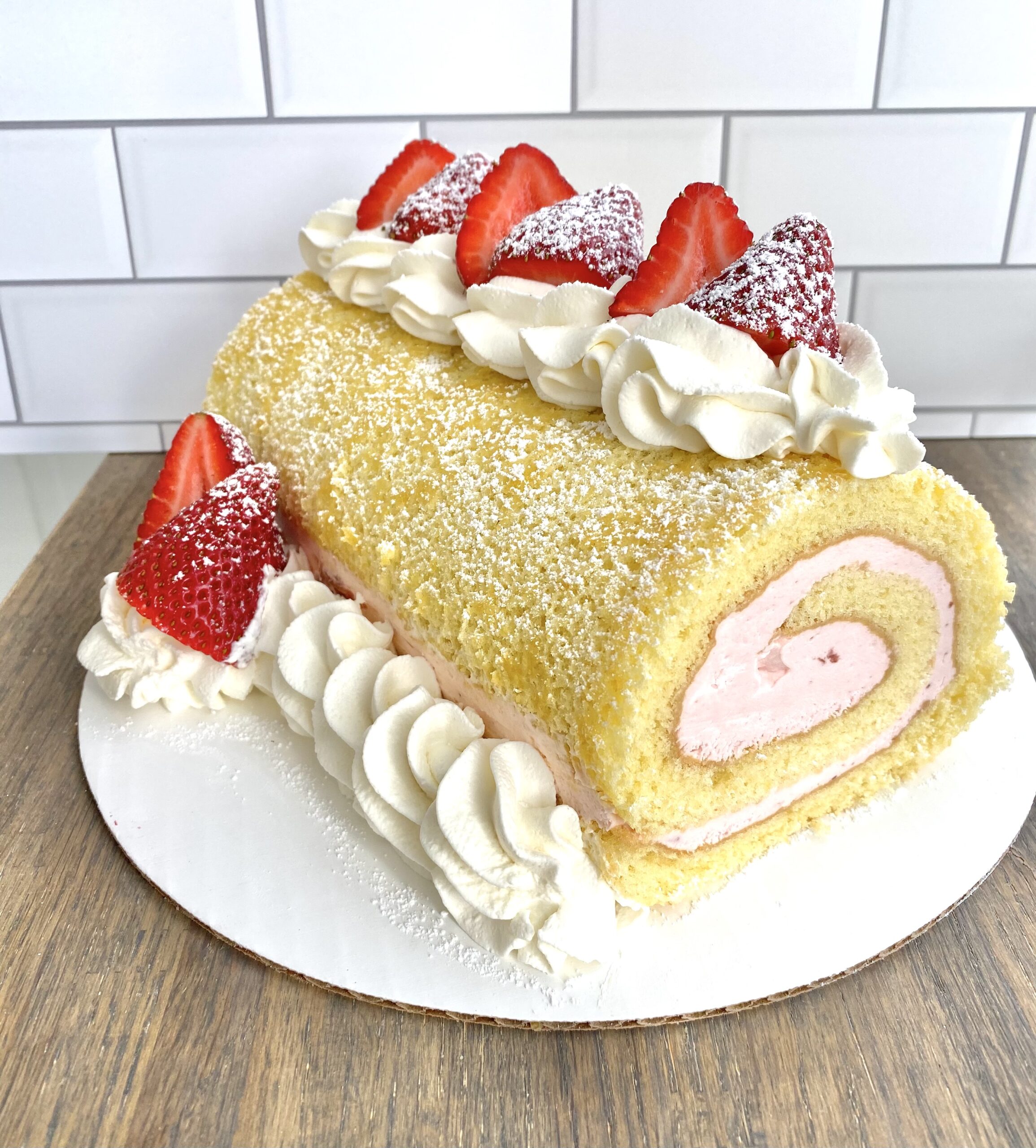 Strawberry Roulade