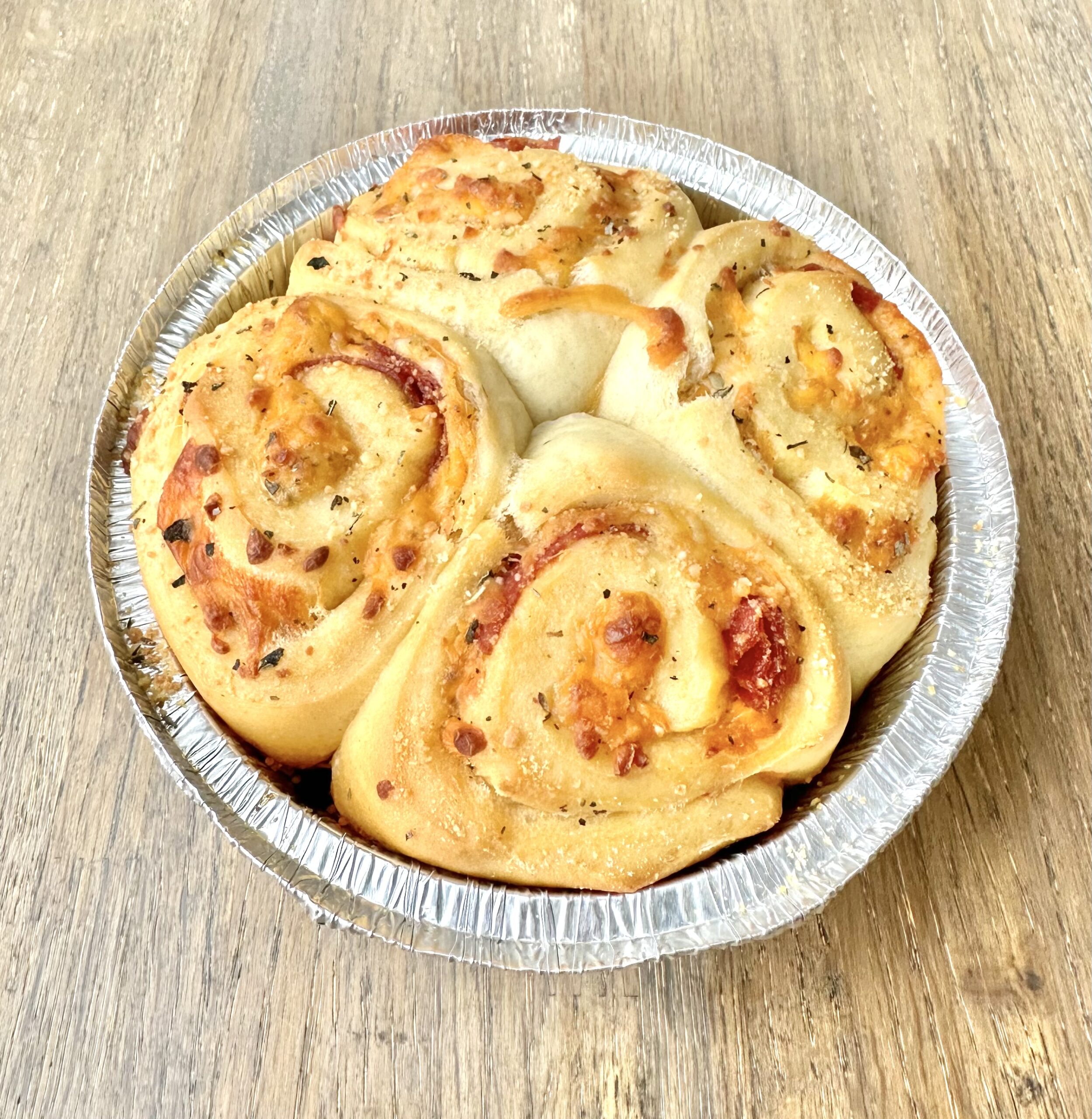 Pepperoni Pinwheels – pan of 4