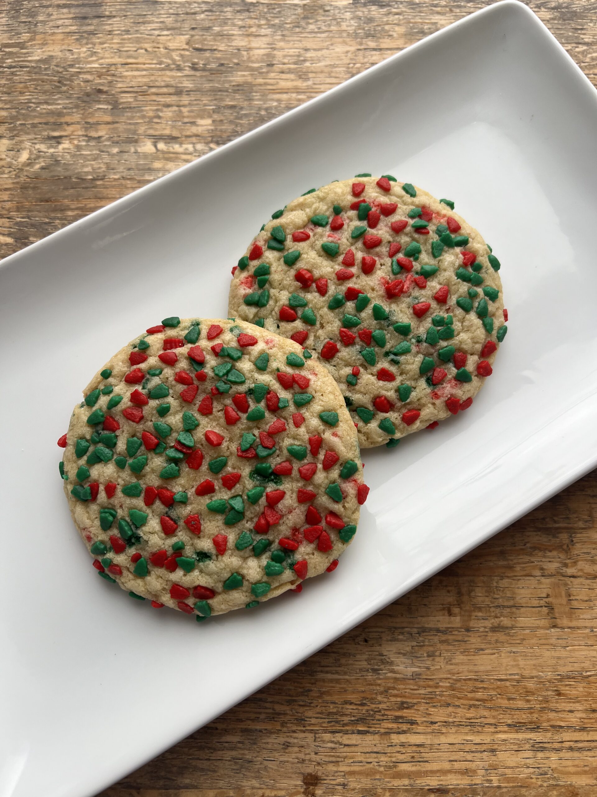 Cookies – Christmas funfetti Sugar (pack of 4)